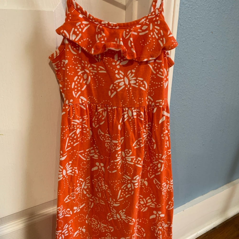 Summer cotton butterfly dress